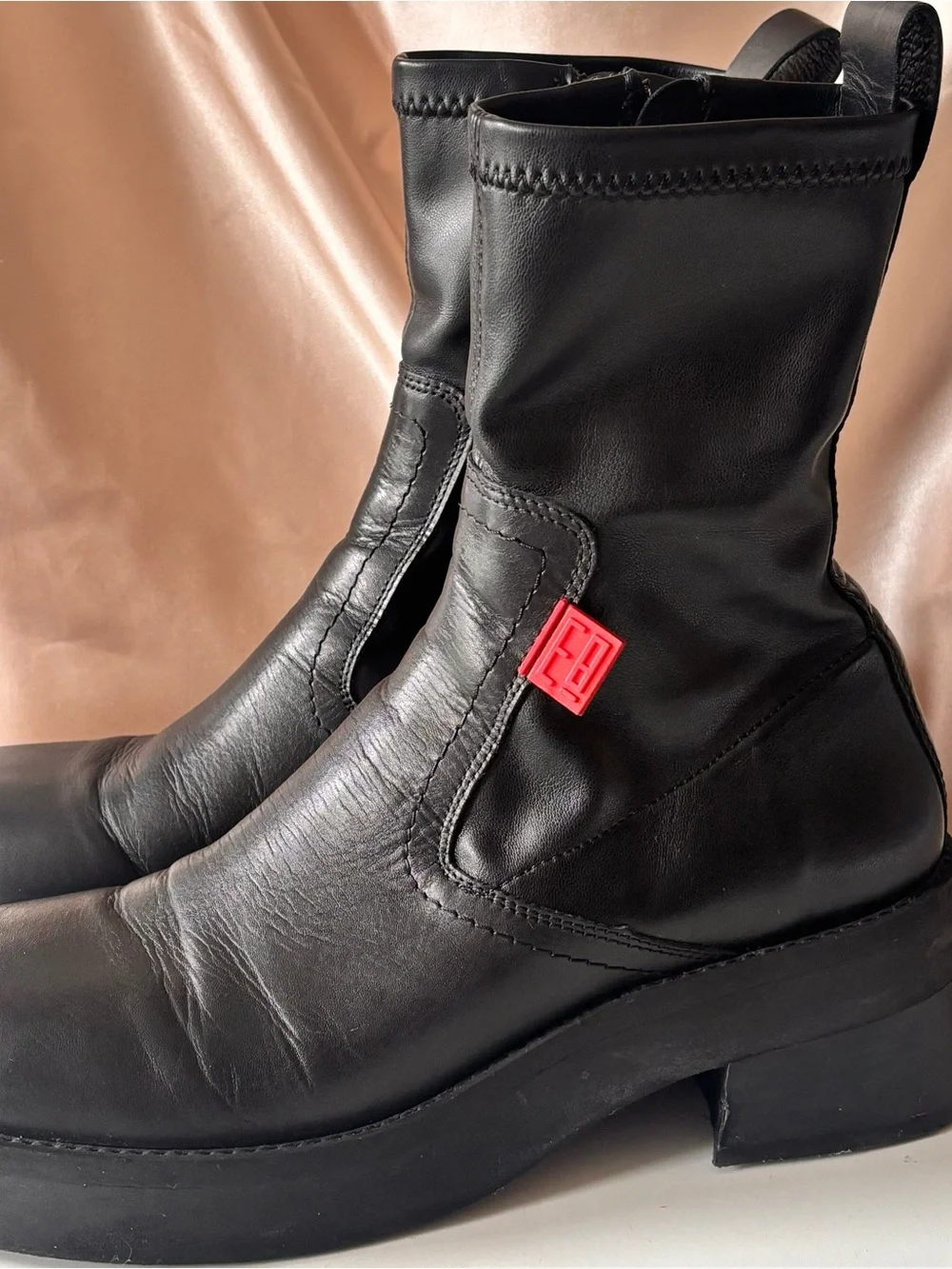 Miista Oliana Leather Boots size 8.5 - Picture 6 of 14